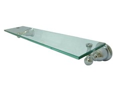 Elements Of Design EBA1759C 20" Wall Mounted Glass Shelf - Chrome