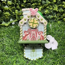 Disney Grand Californian Hotel Christmas Ornament Chip & Dale Gingerbread Cookie