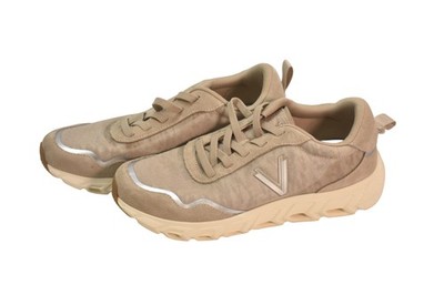 Vionic Athletic Shoes Womens Size 9.5 Beige Presley Walking Comfort Sneakers
