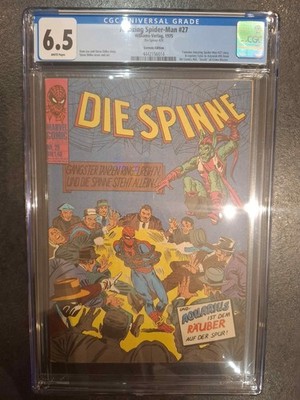 The Spider No. 29 CGC 6.5 1975 Williams Spider-Man Crime Master Green Goblin