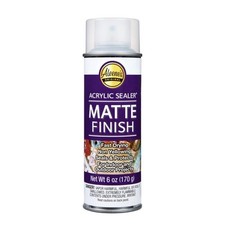 Aleene's Spray Finish 6Oz Acrylic Sealer, 6 Ounce Pack Of 1 , Clear-m