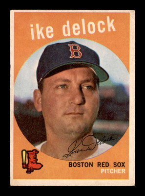 1959 Topps #437 Ike Delock  VG/VGEX X3107951
