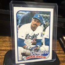 1989 Topps - Mike Davis #277 MINT CONDITION HIGH COMPS $