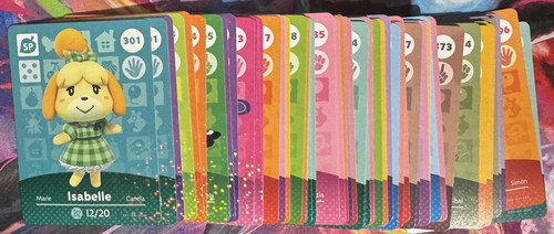 Animal Crossing Amiibo Series 4 Cards #301-400 Mint, Authentic! (Choose cards)
