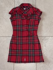 Vintage Y2K Tommy Hilfiger Plaid Mini Dress Size S