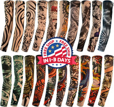 Brazo-Tatua-Mangas-Para-Hombres-Y-Mujeres-Con-Proteccion-Solar-UV-20-PCS- Brazo
