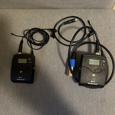 Sennheiser SK 100 G4 Bodypack Transmitter  EK 100 G4 Wireless Receiver Set