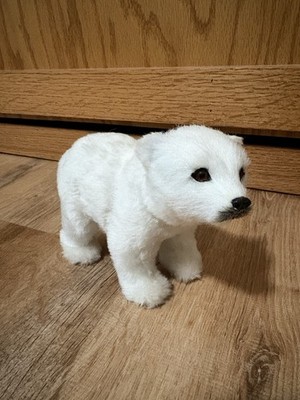 Buyers Choice LTD 2012 Colk Arctic White Polar Bear Fur Figurine