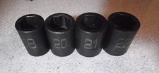 Matco 4 Pc. 12 Dr. Short Metric Impact Socket Set Cp18 Cp20 Cp21 Cp22 M6v Usa