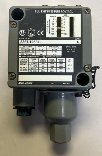 ALLEN BRADLEY,836T-T253J,PRESSURE SWITCH
