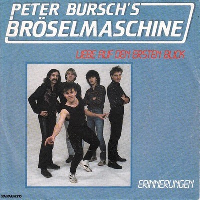 Peter Bursch 's Bröselmaschine - Liebe Auf Den Ersten Blick (7'', Single) (Near