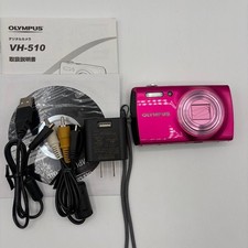 OLYMPUS VH-510 Compact Digital Camera Tested Working Seller Japan