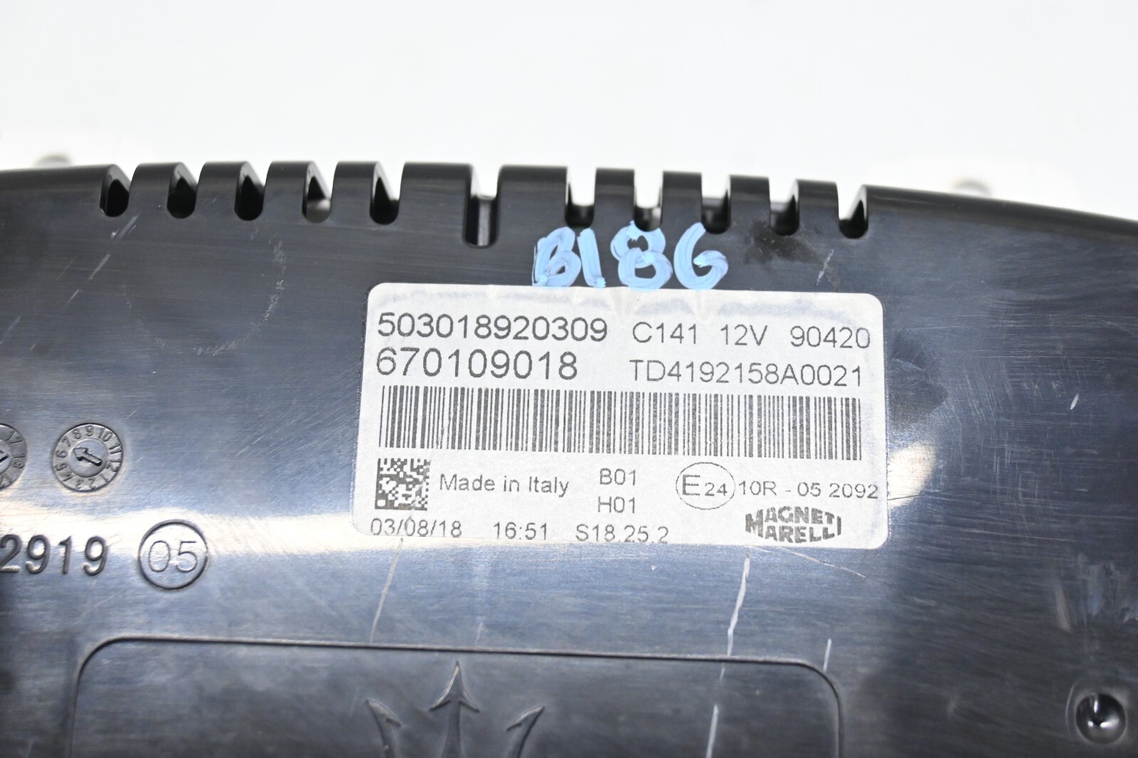 ⭐ 17-22 Maserati Ghibli Instrument Cluster Gauges Display Speedometer Unit Oem