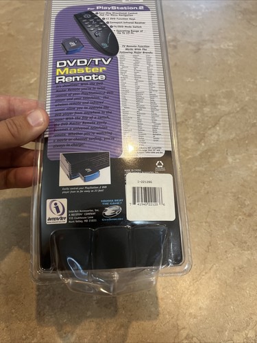 New Interact DVD / TV Infrared Wireless Master Remote for Playstation 2 - Picture 7 of 7