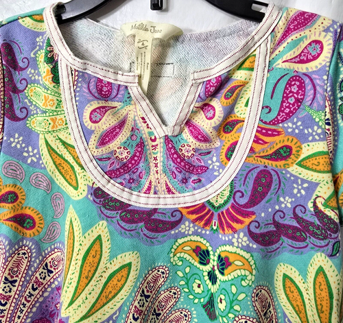Matilda Jane Terry Cloth Dress 4 Swim Cover Up Treasure Trove Beach Cruise Pool - Picture 3 of 6