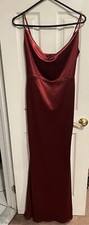 Windsor Burgundy  Formal Gown Womens Medium Dress Maxi