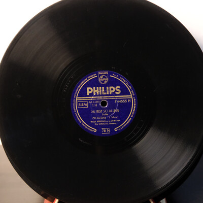 WILLY BERKING, the STARLETS - YOU ARE SO ALONE / LUDWIG shellac