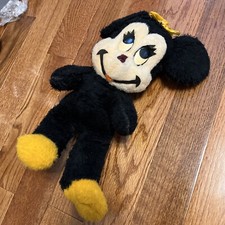 VINTAGE DISNEY MINNIE MOUSE 15" STUFFED TOY