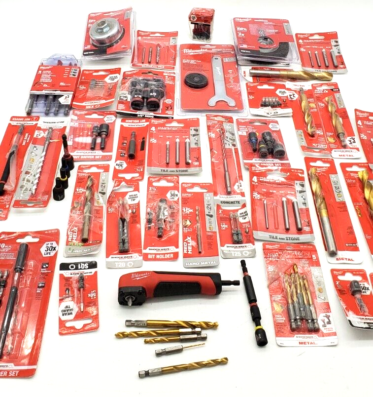 Milwaukee Right Angle AdapterBit HolderNut Driver Bits for Metal