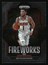 Devin Booker 2022-23 Panini Prizm Fireworks #6 BASKETBALL Card