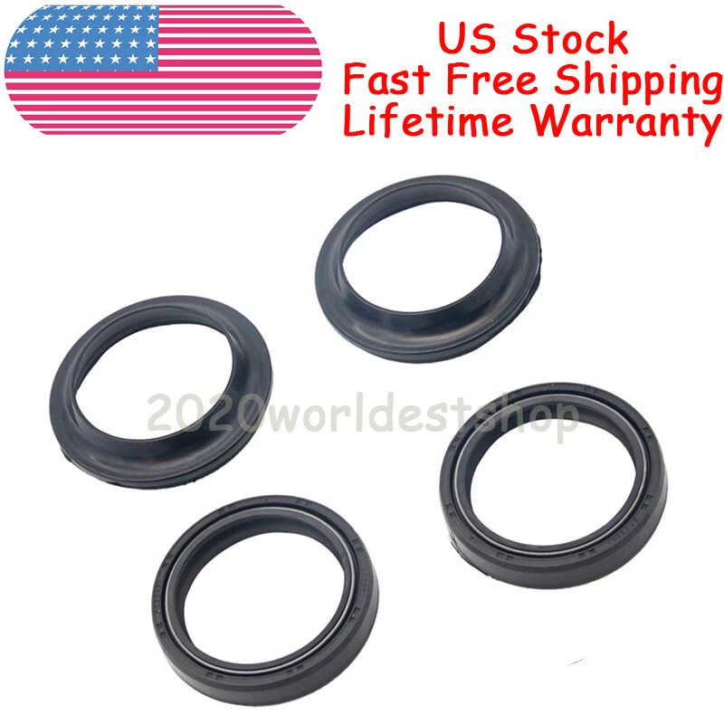 Kit de sellos de aceite y antipolvo de horquilla de 43 mm para Triumph Rocket III Classic Tourer Roadst Foto 2 de 4