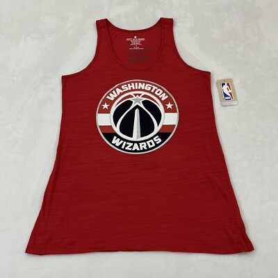 Washington Wizards NBA Basketball Soft As A Grape Tank Top Shirt Womens Plus 2X