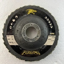 Arc Abrasives 71-108285XL Predator Flap Disc 50-Grit 4-1/2” 7/8 Arbor