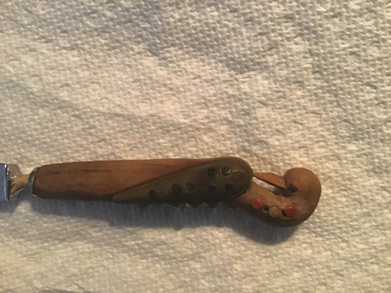 Vintage Lebanon Figural Bird Knife Made Of Horn. Stainless eBay