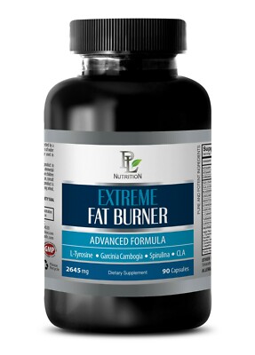 Extreme Energy - EXTREAM FAT BURNER 2645mg - Calorie Shred 1 Bottles 90 Capsules