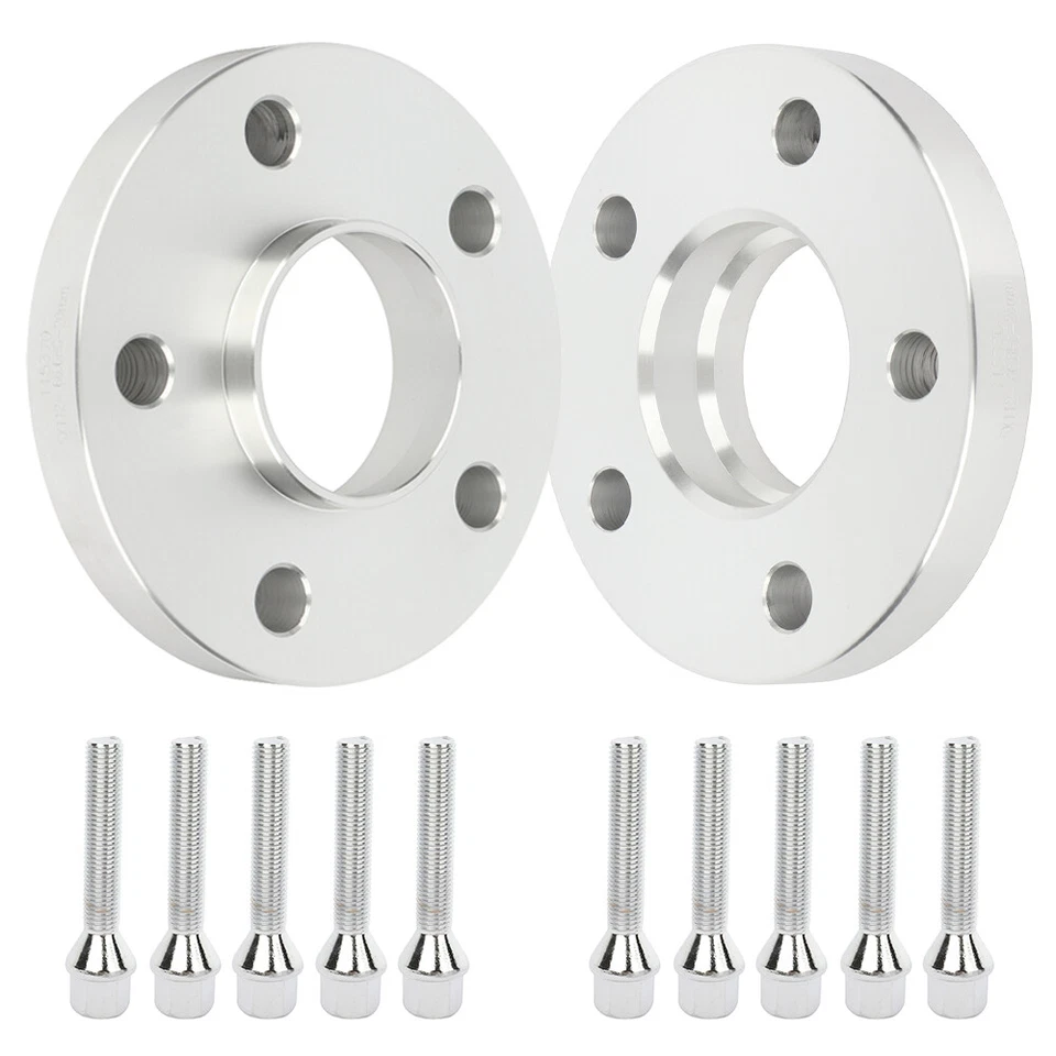 2Pcs 20mm 5x112 Hub Centric Wheel Spacers For Mercedes-Benz C230 C320C240 E320 Foto 2 de 4