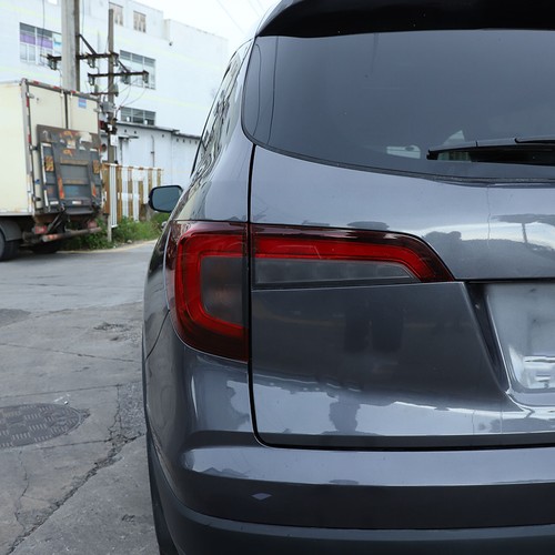 Fits Honda Pilot 2016-2022 Taillight Tail Light Precut Smoked Tint Cover - Picture 4 of 21