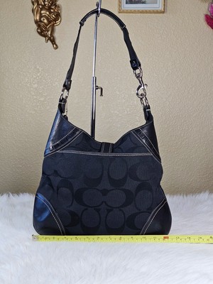 Vintage Coach Ergo Classic Hobo Python Stripe Signature Logo