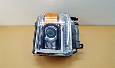 2014 - 2017 GMC Sierra Headlight Halogen With LED LH Driver Side 