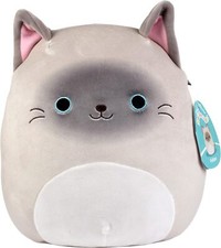 Squishmallows 10" Felton Siamese Cat Plush - Official Kellytoy USA SELLER NWT