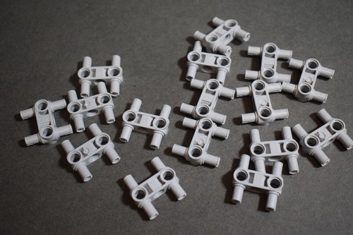 Lego 48989 Technic Pin Connector Perpendicular 3L Pack of 16 | eBay UK