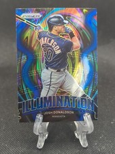 2022 Panini Prizm #IL-13 Josh Donaldson Illumination Blue Prizm Minnesota Twins