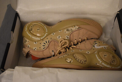 NWB Supreme x Nike Zoom Air Flight 95 Tan Hemp Wheat Mens 5 Womens 6.5