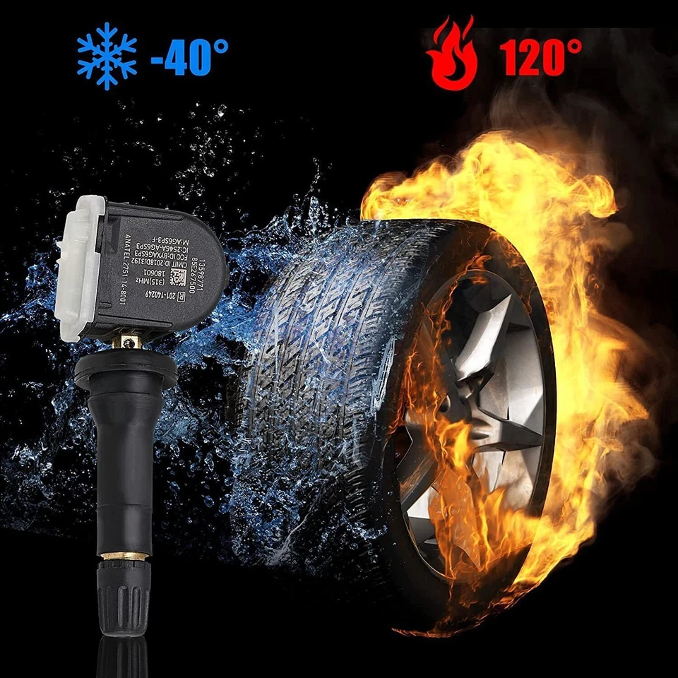 Sensor de presión de neumáticos 20923680 TPMS para GM Chevy Silverado Suburban Tahoe Travers Foto 2 de 4