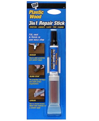 DAP 7079804096 Plastic Wood 3-in-1 Repair Stick blend colors to custom color