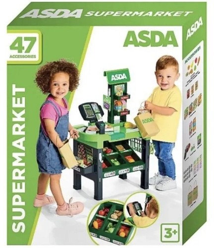 Asda Toy Checkout Kids Roleplay Cash Register Pretend Play Supermarket Christmas | eBay