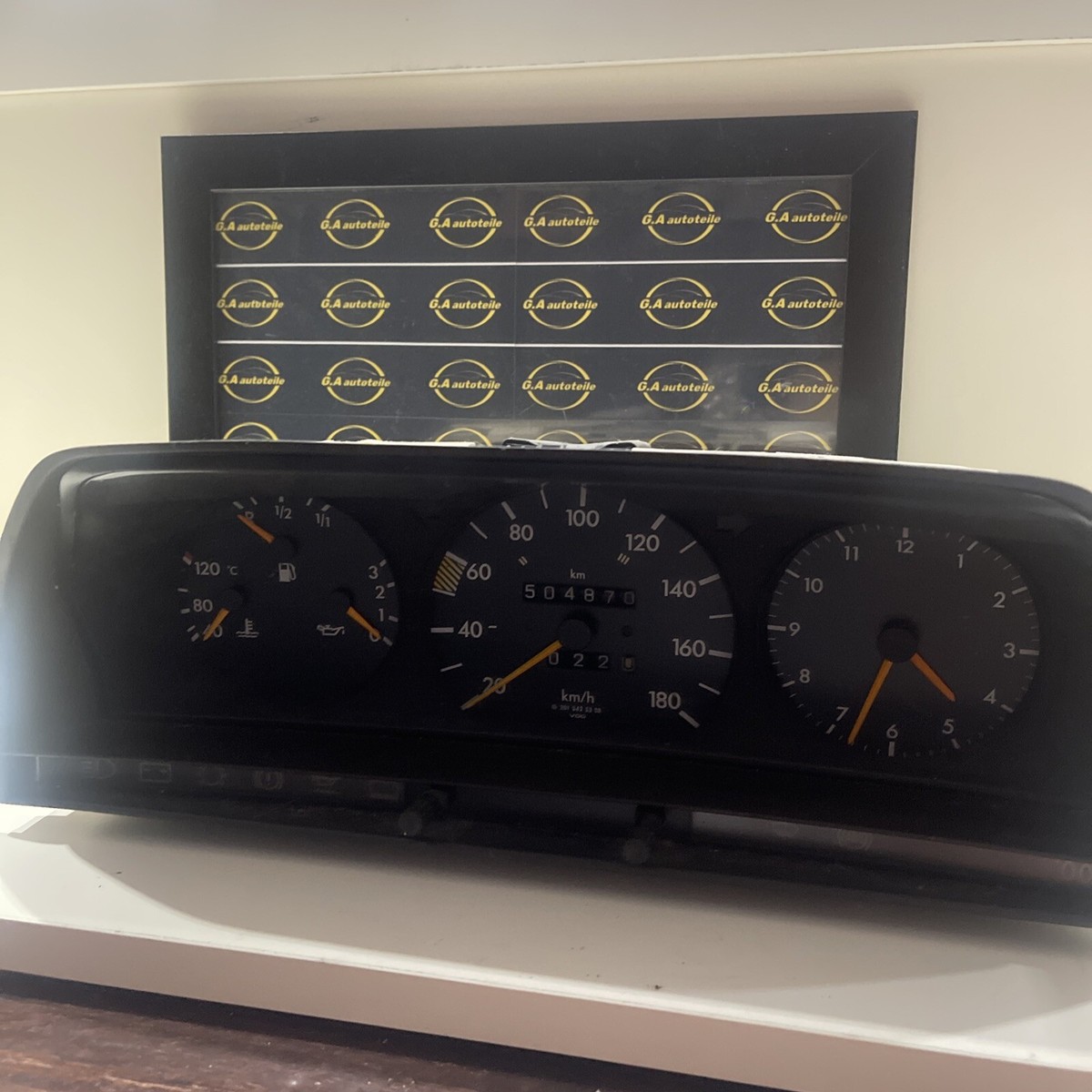 Mercedes W201 190e Display Clock Instrument Cluster 2015420411 2015420611