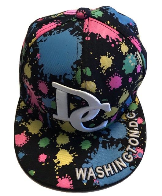 City Hunter Washington DC Size Small Embroidered Hat Baseball Cap Paint