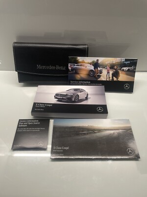 Mercedes E Klasse Coupe Owners Pack / Handbuch / Manual 2020~2023 (2020) !!!!