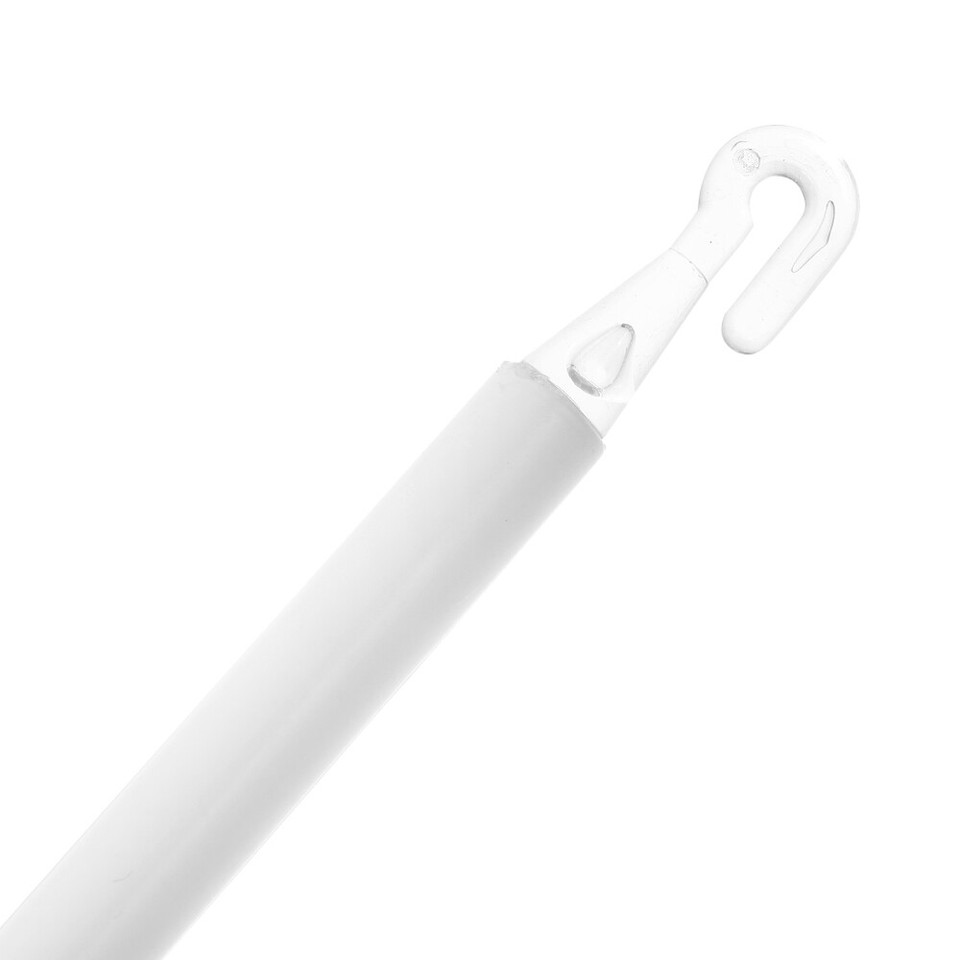 2sets Heavy Duty Curtain Rods With Hooks Double Rod Curtain Brackets