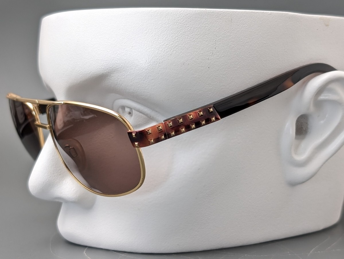 希少 VERSACE sunglasses clear ゴールド vintage Amazon.com: Versace Unisex Sunglasses Gold Frame, Clear