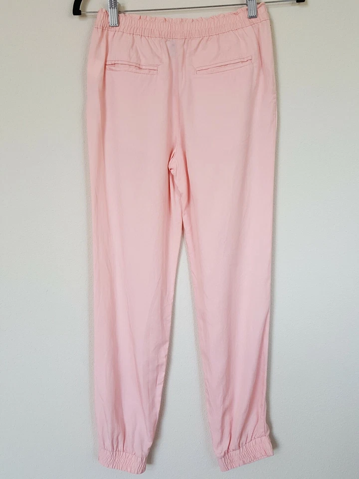 Gap Kids Size XL Drawstring Pants Slacks Pink Elastic Waist and Hem,Pockets - Image 4 of 4