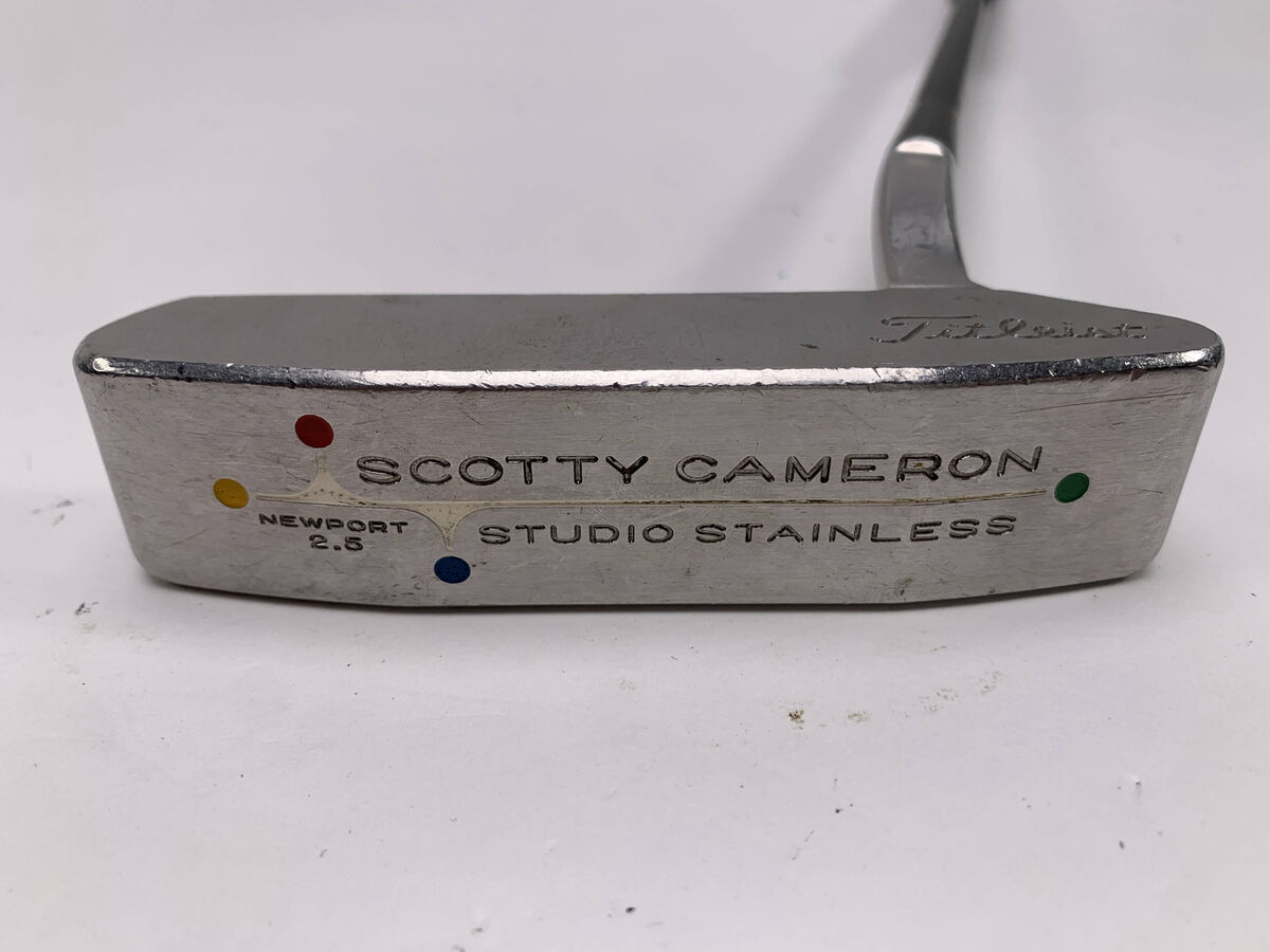 Scotty Cameron Studio Stainless Newport 2.5 Putter 35 Scotty Cameron Studio Stainless Newport 2.5 Putter 35