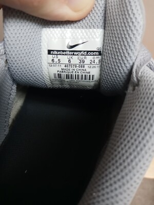Nike Air Max LTD 407979-088 Wolf Grey/Anthracite/ Vivid Orange 2011 Mens Sz 6.5 Nike Air Max LTD 407979-088 Wolf Grey/Anthracite/ Vivid  main image 4