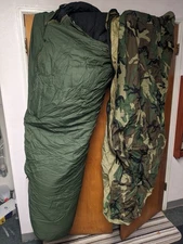 USGI MILITARY ISSUE MODULAR SLEEP SYSTEM GORETEX MSS-WOODLAND BDU