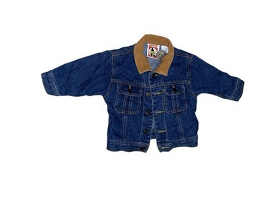 Mickey Mouse Rough Riders Jean Jacket Mickey,inc Kids Size